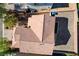 Close-up view of a well-maintained roof, ensuring durability and protection from the elements at 5852 Brown Tree Ln, North Las Vegas, NV 89081