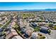 Aerial view of the community, showcasing the serene environment and well-planned neighborhood layout at 5852 Brown Tree Ln, North Las Vegas, NV 89081