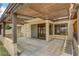 Covered patio with concrete flooring, perfect for outdoor entertaining and relaxation at 721 Bourbon St # F2, Pahrump, NV 89048