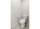 Compact half-bathroom with tiled floor and modern fixtures; offers convenience at 7819 Rachelis St, North Las Vegas, NV 89084