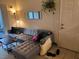 Comfortable living room with stylish seating, ample light, and easy access to the front door at 8250 N Grand Canyon Dr # 2154, Las Vegas, NV 89166