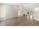 Spacious living room with wood floors, high ceilings, and ample natural light at 8847 W Katie Ave, Las Vegas, NV 89147