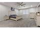 Comfortable main bedroom with plush carpet, a large bed, and matching furniture at 8953 Hitch Creek St, Las Vegas, NV 89131