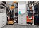 Custom walk-in closet features ample storage space for clothing, shoes, and accessories at 8953 Hitch Creek St, Las Vegas, NV 89131