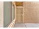 Inviting front door with a protective security gate and sidelight window at 8985 S Durango Dr # 1110, Las Vegas, NV 89113