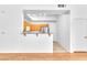 Bright kitchen featuring stylish pendant lights, and wood floors at 8985 S Durango Dr # 1110, Las Vegas, NV 89113