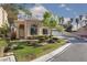 Beautiful one-story home with lovely landscaping and a convenient two-car garage at 9404 Calico Garden Ave, Las Vegas, NV 89134