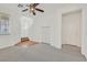 Spacious living room with carpet and a ceiling fan at 10162 Sunshine Village Pl, Las Vegas, NV 89183