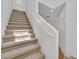 Carpeted staircase leading to the second floor of the home at 10162 Sunshine Village Pl, Las Vegas, NV 89183