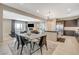 Open concept living space features a combined kitchen, dining and living area, perfect for entertaining at 11280 Granite Ridge Dr # 1035, Las Vegas, NV 89135