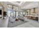 Clubhouse lounge area featuring soaring ceilings and access to the pool at 11280 Granite Ridge Dr # 1035, Las Vegas, NV 89135