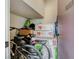 Cluttered storage unit filled with bikes, boxes, and assorted items at 11280 Granite Ridge Dr # 1035, Las Vegas, NV 89135