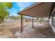 Spacious backyard with a covered patio and ample room for landscaping at 1356 Spague St, Henderson, NV 89011