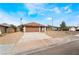 Lovely single-story home featuring low maintenance gravel landscaping, and an attached garage at 1356 Spague St, Henderson, NV 89011