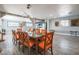 Open-concept dining room offering seamless flow to kitchen and living areas, great for entertaining at 1521 Sombrero Dr, Las Vegas, NV 89169