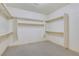 Spacious walk-in closet featuring custom shelving and ample storage space at 1931 Pago Ct, Las Vegas, NV 89117