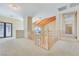 Bright loft area featuring exposed beams and staircase at 1931 Pago Ct, Las Vegas, NV 89117