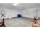 Spacious two-car garage with ample storage space and an automatic door opener at 2238 Thelen Ave, North Las Vegas, NV 89086