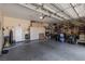 Spacious garage with ample storage space for vehicles and other household items at 3522 Shonna Way, North Las Vegas, NV 89032