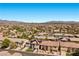 An aerial view of the homes in this beautiful community at 358 Whispering Tree Ave, Las Vegas, NV 89183