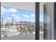 Open balcony provides stunning views of the Las Vegas city skyline and clear skies at 4381 W Flamingo Rd # 2122, Las Vegas, NV 89103