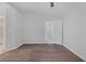 Comfortable bedroom with plush carpet, neutral walls, and a ceiling fan at 4619 Reliant St, North Las Vegas, NV 89031