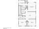 Upstairs floor plan of a home showcasing the layout of the bedrooms, bathrooms, and loft at 55 Strada Fontana, Henderson, NV 89011