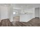 Open living area with tile and modern flooring, connecting the kitchen and front entrance at 5622 Sage Pines Dr, Las Vegas, NV 89118