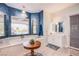 Elegant bathroom with a soaking tub, vanity, and contemporary finishes at 6060 N Conquistador St, Las Vegas, NV 89149