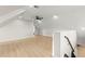 Spacious bonus room featuring recessed lighting, ceiling fan, and light wood floors at 6920 Bradley Rd, Las Vegas, NV 89131