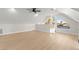 Large bonus room with recessed lighting, ceiling fan, and uniquely shaped windows at 6920 Bradley Rd, Las Vegas, NV 89131