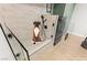 The laundry room features a convenient dog wash station with glass enclosure at 6920 Bradley Rd, Las Vegas, NV 89131
