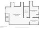 Detailed floor plan of second floor with primary bedroom and bath at 6920 Bradley Rd, Las Vegas, NV 89131