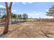 The horse property contains pipe fencing with gates, providing security and access at 6920 Bradley Rd, Las Vegas, NV 89131