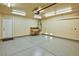 Spacious two-car garage with epoxy flooring at 7429 Fencerow St, Las Vegas, NV 89131
