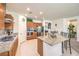 Bright kitchen features granite countertops, stainless steel appliances, and ample cabinet space at 8269 Skye Peak St, Las Vegas, NV 89166