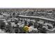 Aerial view of home in a neighborhood setting, showing proximity to shopping and other amenities at 8516 Millsboro Dr, Las Vegas, NV 89134