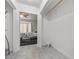 Bright closet space, providing ample storage, located just off the bedroom with open doorway at 8629 Prairie Hill Dr, Las Vegas, NV 89134