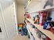 Well-organized pantry with ample shelving, perfect for storing food and household supplies at 8665 Jerlyn St, Las Vegas, NV 89113