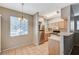 Functional kitchen with stainless steel appliances and a cozy dining nook at 9050 W Warm Springs Rd # 2051, Las Vegas, NV 89148