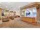 Inviting lobby area with attractive reception desk, comfortable seating, and waterfall feature wall at 9050 W Warm Springs Rd # 2051, Las Vegas, NV 89148