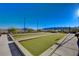 Enjoy a leisurely game on well-maintained bocce ball courts, set against a backdrop of scenic mountain views at 924 Allister Fields Ln, Las Vegas, NV 89138