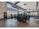 Well-equipped fitness center with state-of-the-art equipment, ample natural light, and a spacious workout area at 924 Allister Fields Ln, Las Vegas, NV 89138
