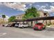A complex featuring covered parking spaces for residents and visitor parking at 9303 Gilcrease Ave # 2198, Las Vegas, NV 89149