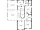 Detailed second floor plan featuring bedrooms, baths, billiard room, laundry, primary bedroom, and walk-in closets at 10057 Matter Overlook Dr, Las Vegas, NV 89178