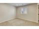 Neutral bedroom with carpeted floor, window with shutters, and recessed lighting at 10164 Phelps Lake Ct, Las Vegas, NV 89148