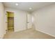 Bedroom featuring carpeted floor, recessed lights, and multiple doorways at 10164 Phelps Lake Ct, Las Vegas, NV 89148