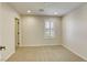 Bright bedroom featuring a carpeted floor, recessed lights, and a window with shutters at 10164 Phelps Lake Ct, Las Vegas, NV 89148