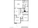 Second floor plan featuring primary bedroom, two bedrooms, two bathrooms, tech area, and laundry room at 10315 Water Knot Ave, Las Vegas, NV 89166