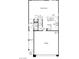 Main floor plan displaying the layout of the Great Room, Kitchen, Entry, Powder room, and Garage at 10315 Water Knot Ave, Las Vegas, NV 89166
